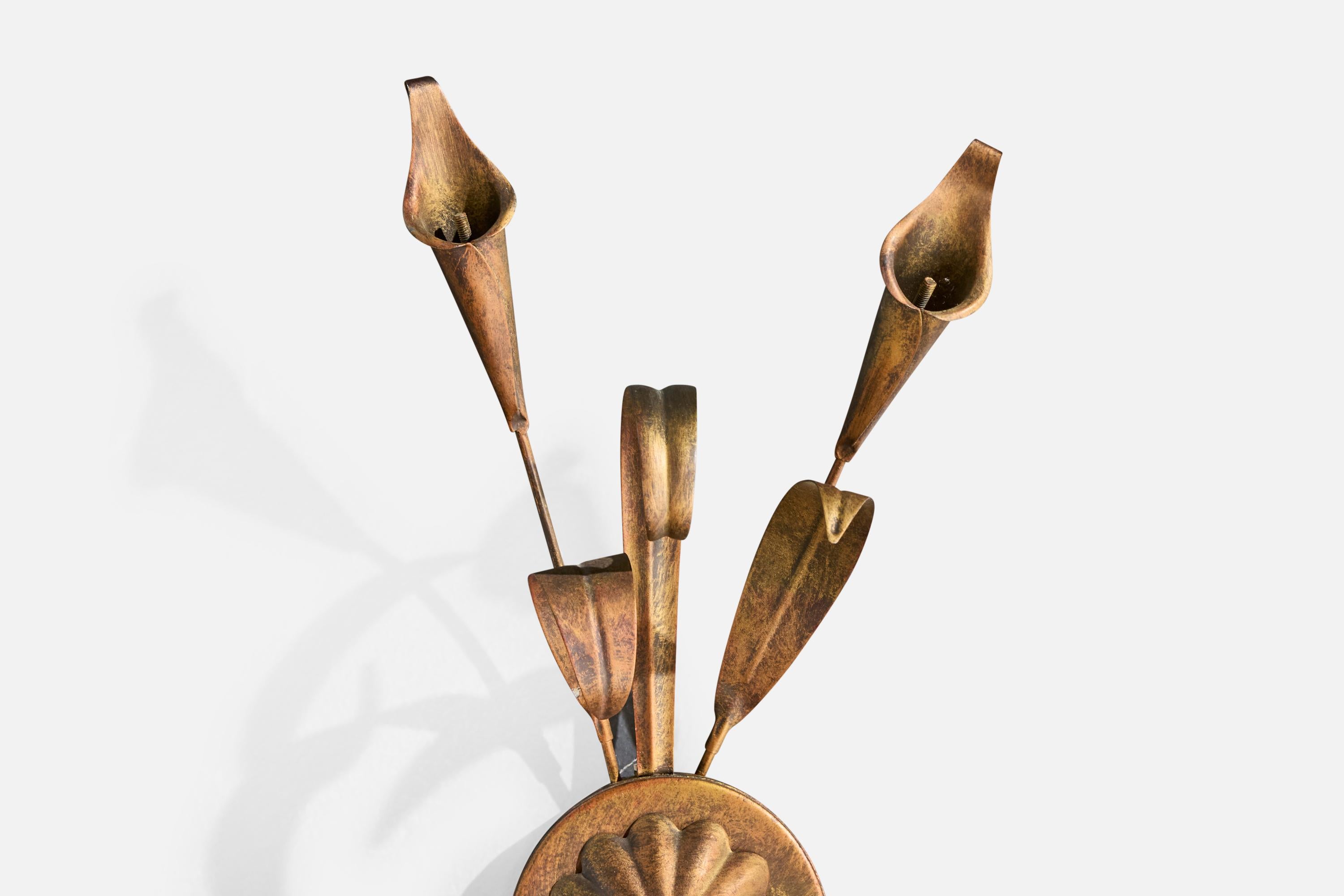 Massive Lighting, Luci da parete, Metallo, Fabrice, Francia, anni '80 in vendita 3