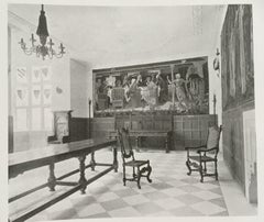 MASSiVE WILLIAM MORRIS GRAIL TAPESTRY SUMMONED TO THE QUEST BY A STRANGE DAMSEL