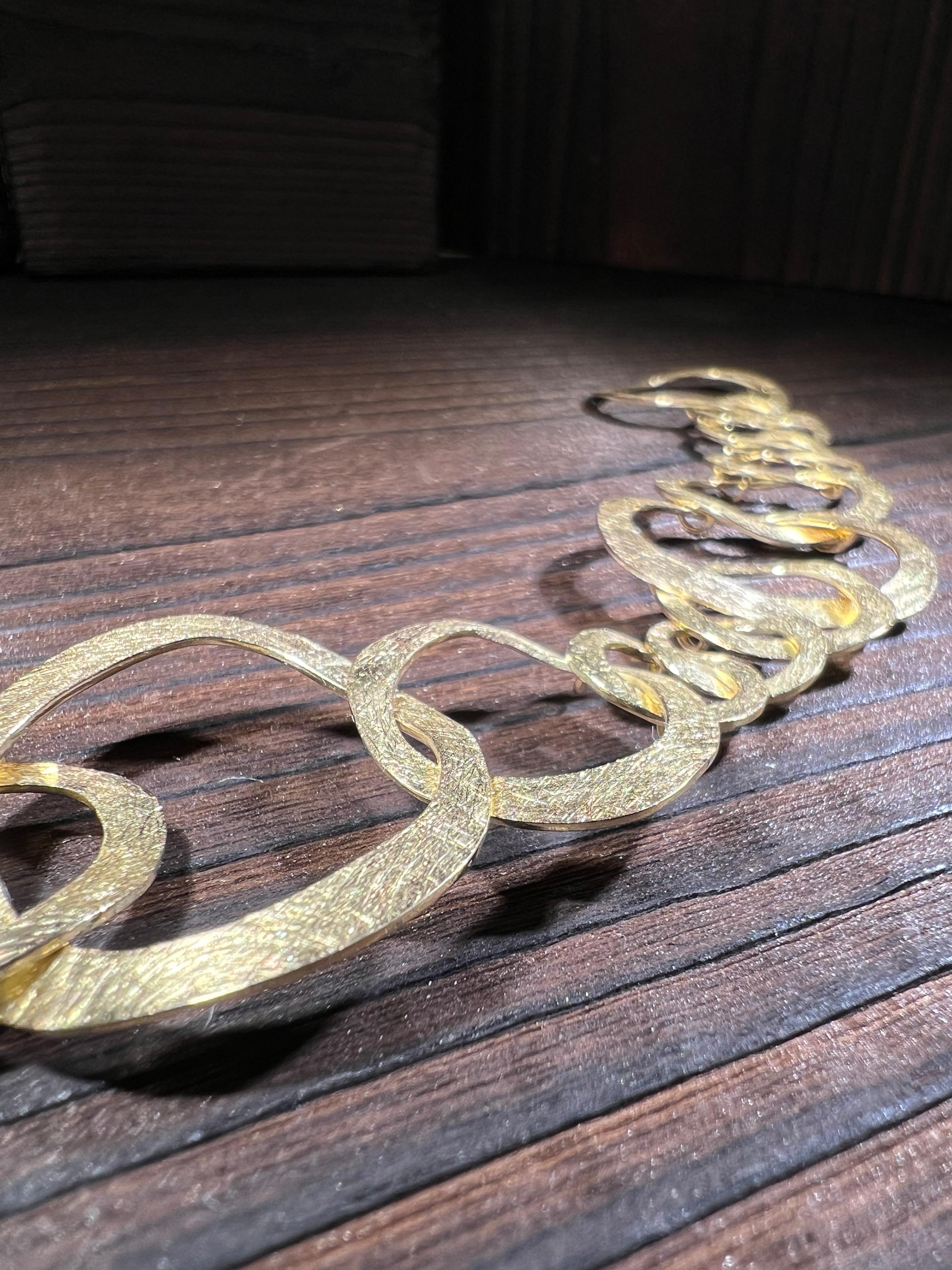 da uomo o donna Fascia d'oro massiccio 18k handgemacht in vendita