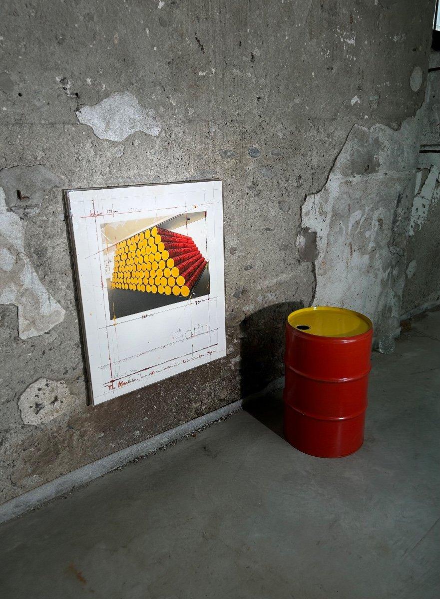 Paper Mastaba serigraphy & barrel For Sale