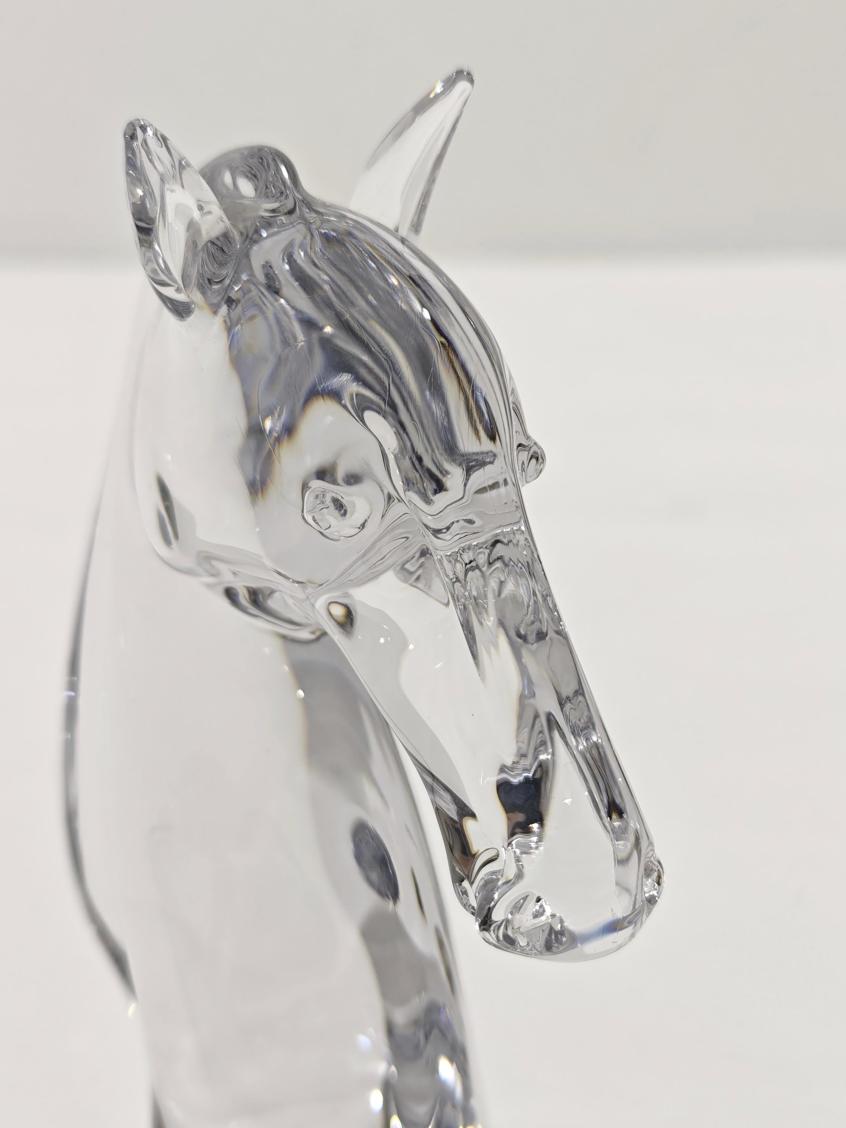 Maestro Ballarin Escultura de cristal de Murano Italia Años 80 Moderna de mediados de siglo Italiano en venta