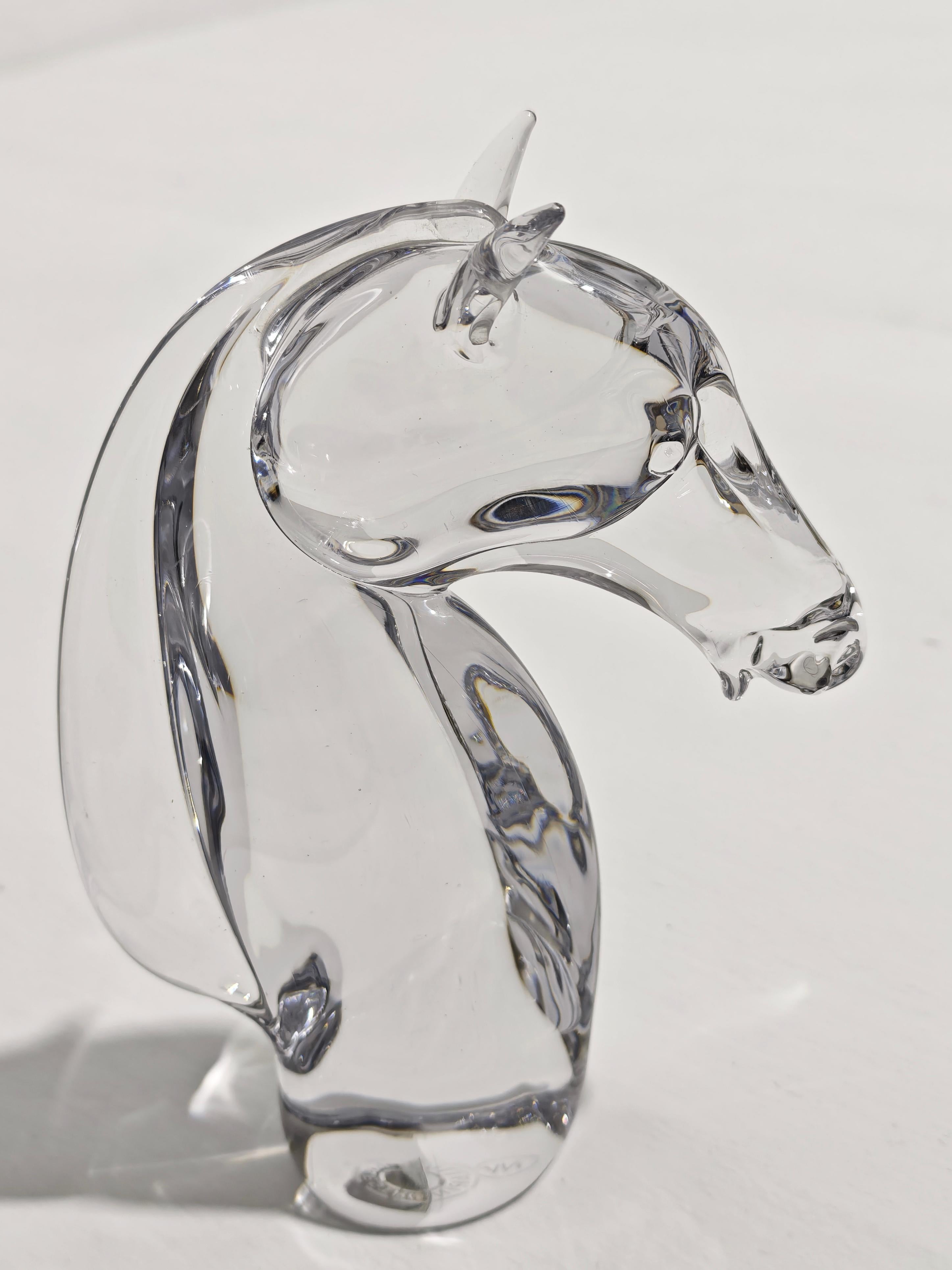 Maestro Ballarin Escultura de cristal de Murano Italia Años 80 Moderna de mediados de siglo Cristal de Murano en venta