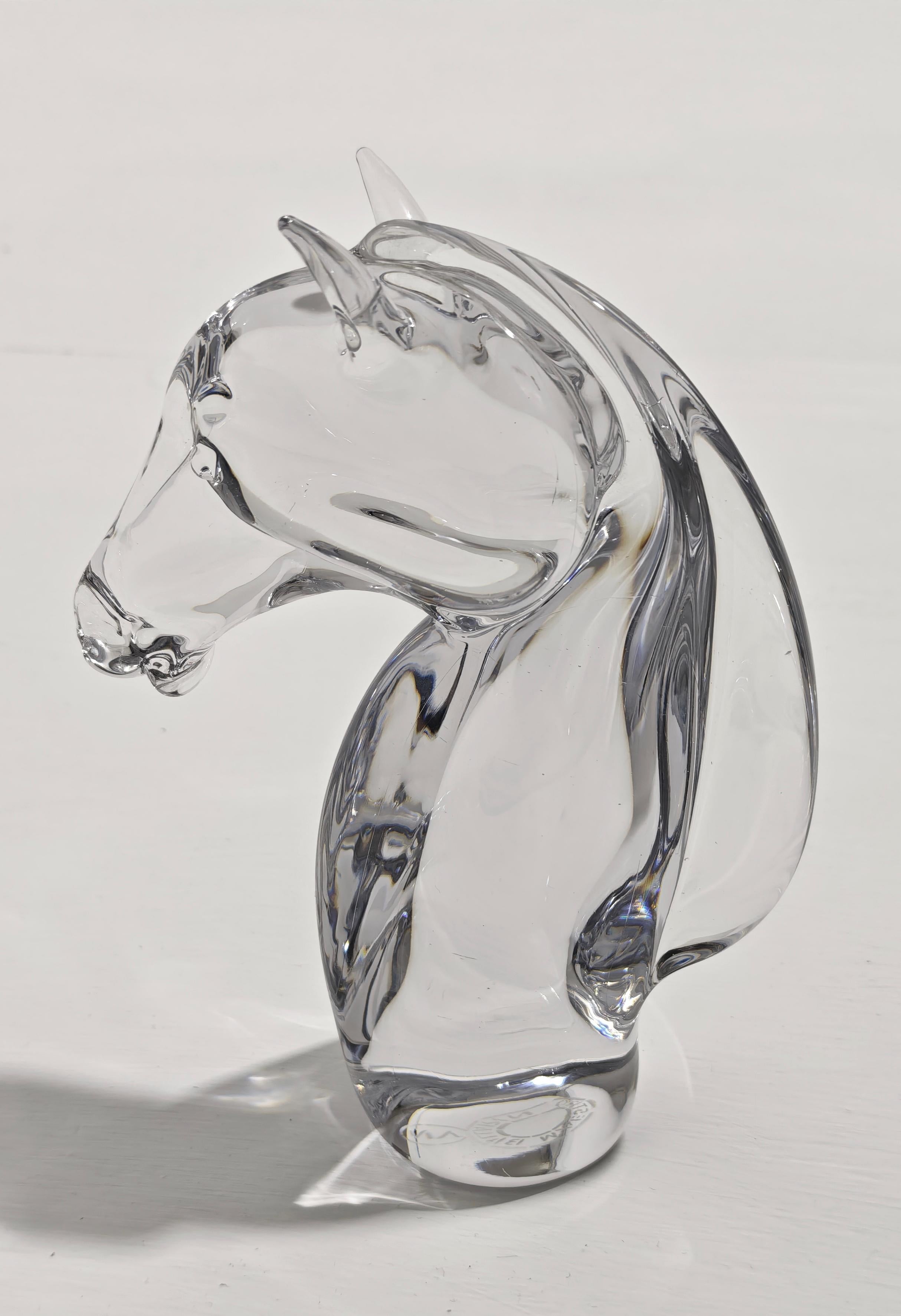 Maestro Ballarin Escultura de cristal de Murano Italia Años 80 Moderna de mediados de siglo en venta 2