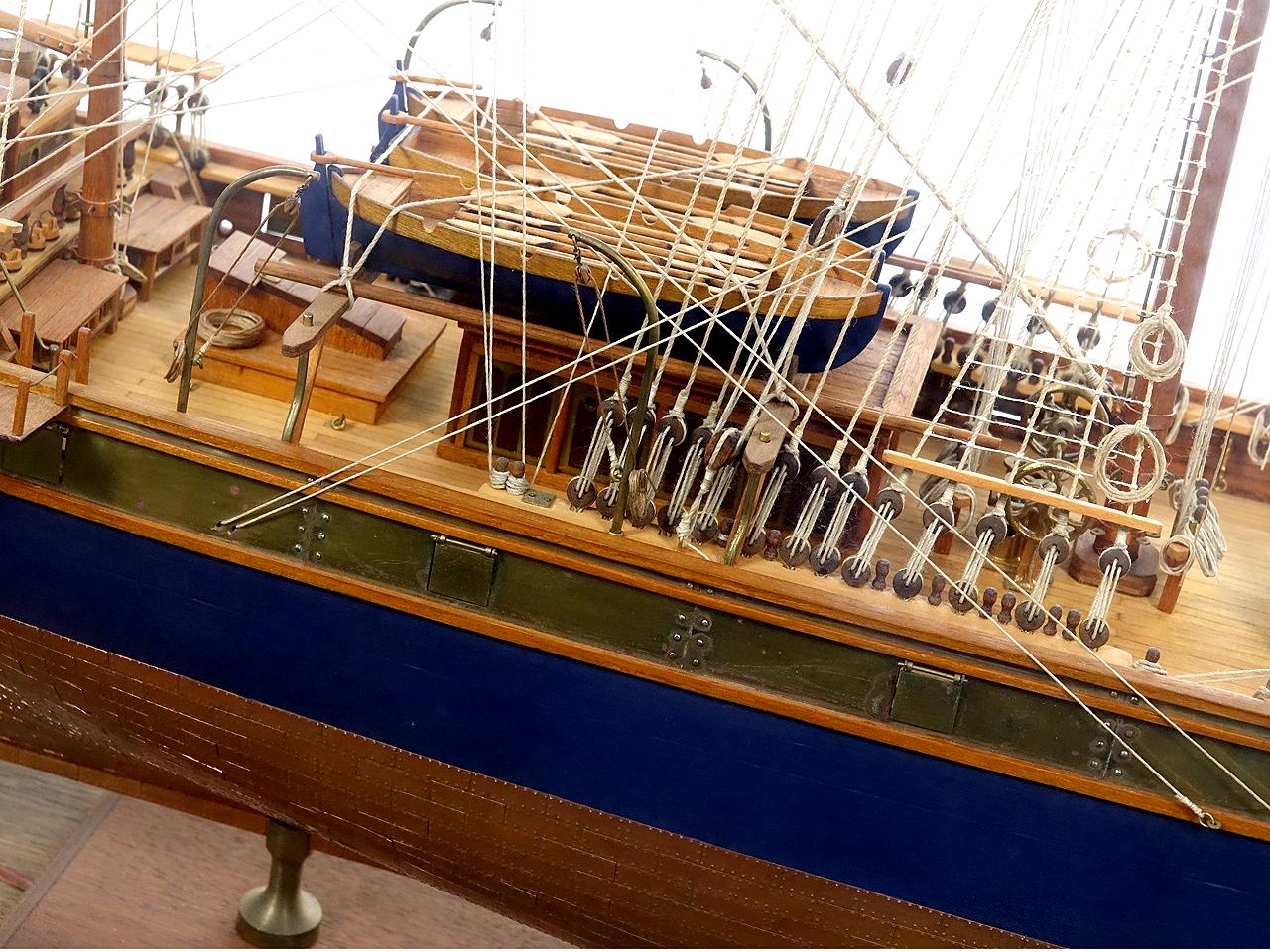 The clipper ship Cutty Sark was an icon of design in 1869 and still remains a model builders favorite. I remember as a child my father building the same ship and having it proudly on display for decades. The example pictured is one of the best I've