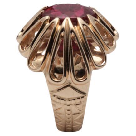 in vendita:  Anello Master Piece con rubino in oro massiccio 18 carati 2