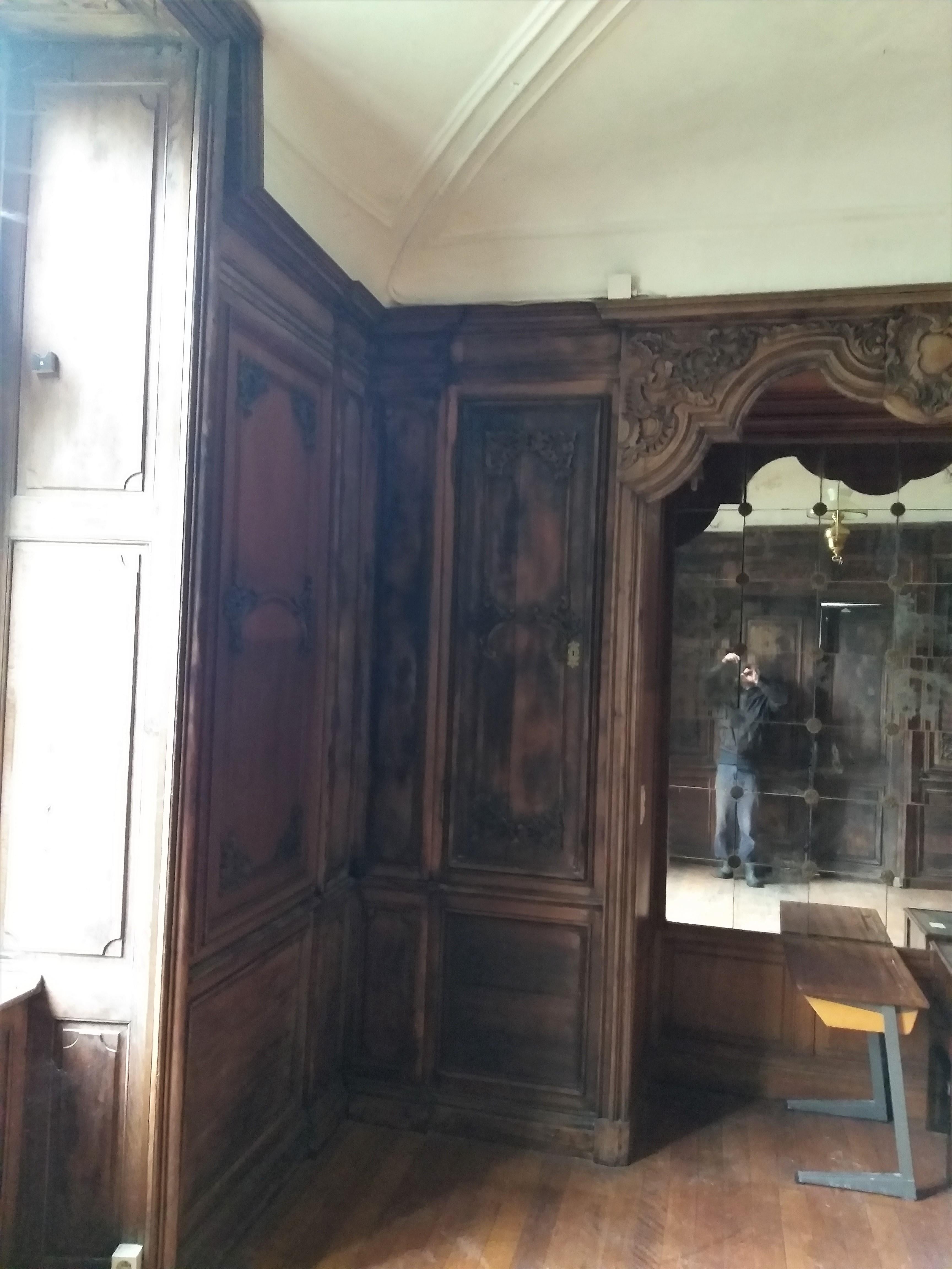 Wood Masterbedroom, Boiserie, 18th Century For Sale