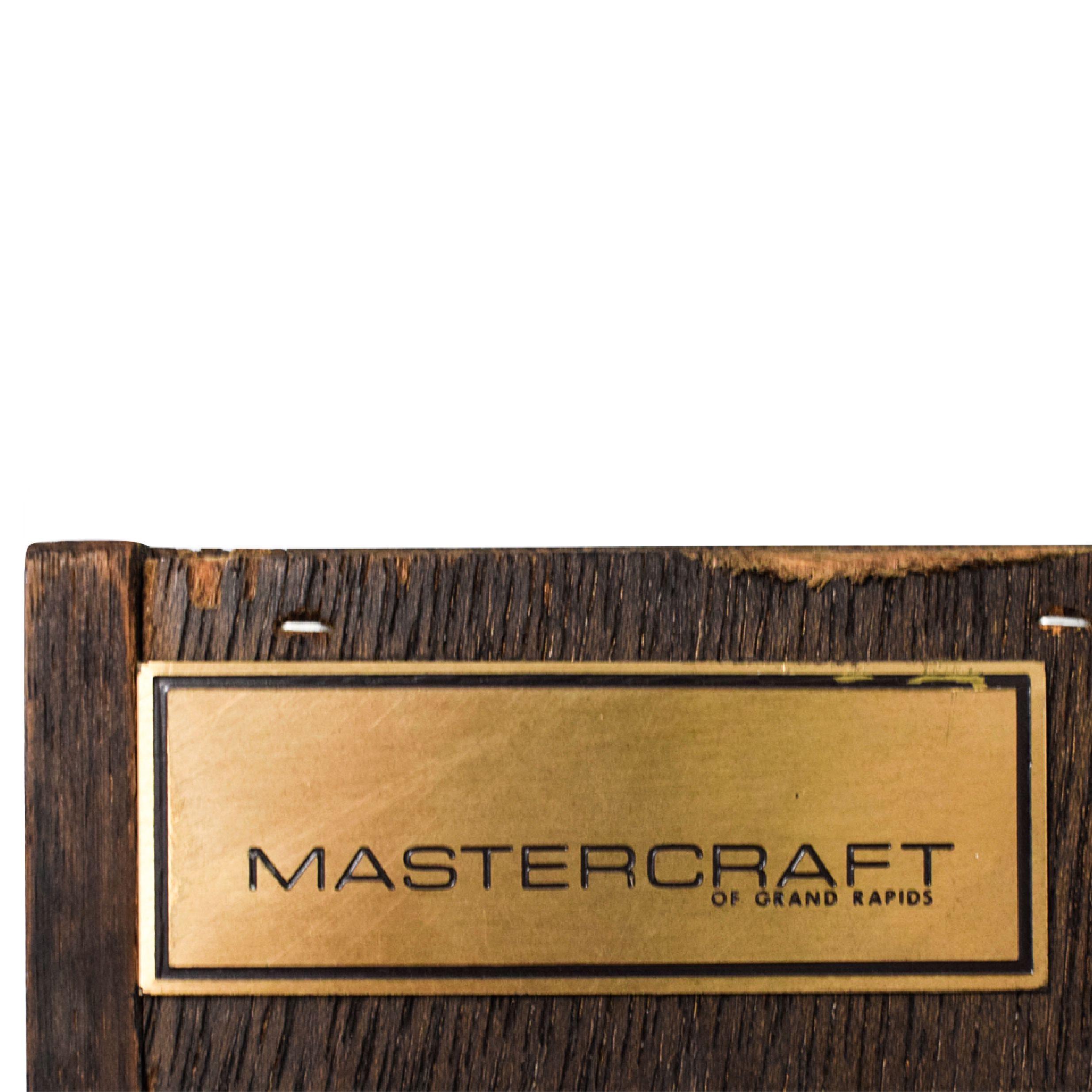 Mastercraft Amboyna Burl and Etched Brass Tallboy Cabinet Chest by Bernard Rohne In Good Condition In Brooklyn, NY