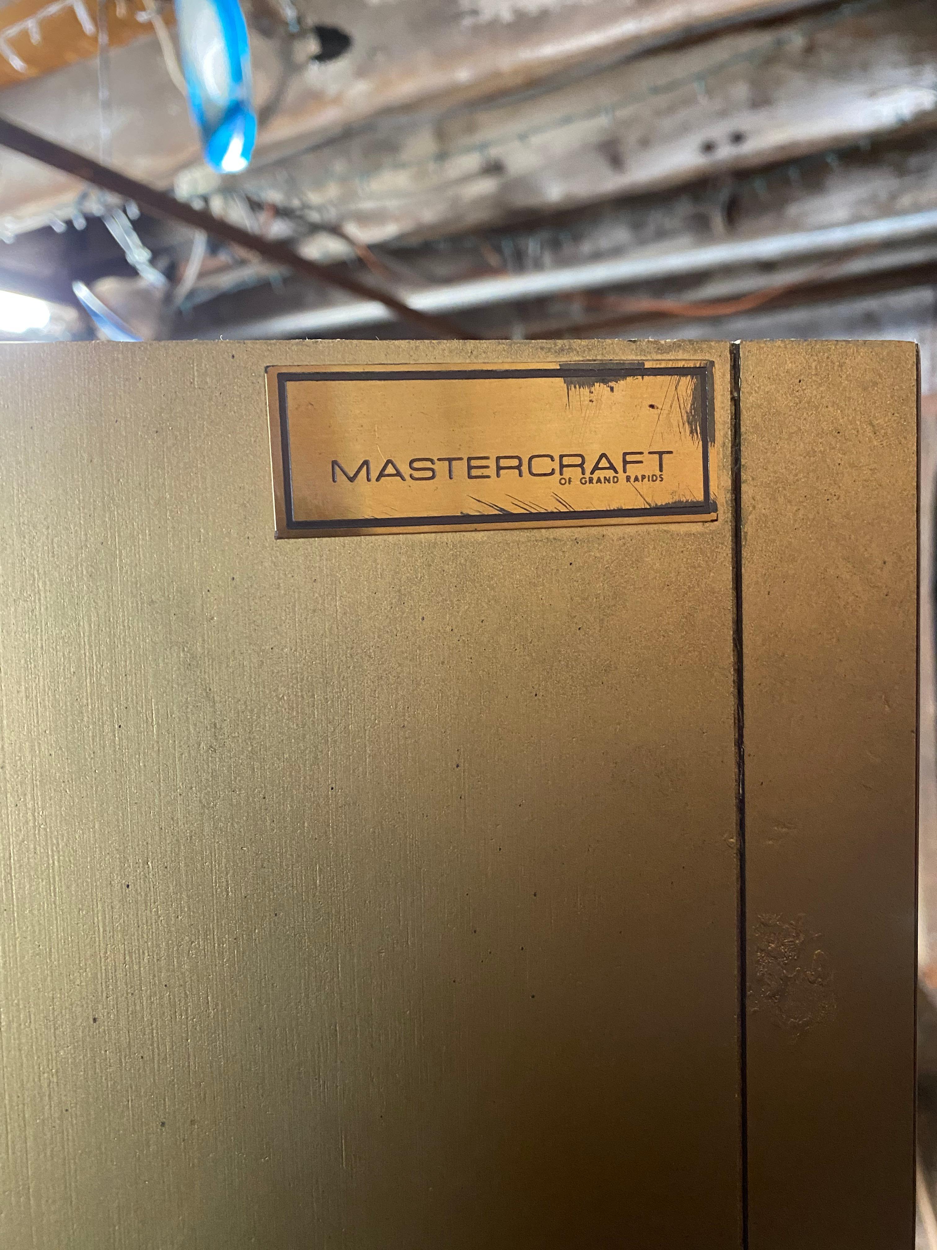 Mastercraft Brass Display Cabinet 8