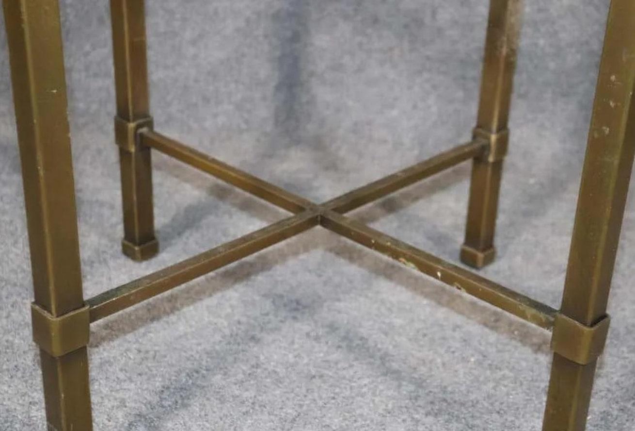 Mastercraft Brass End Tables In Good Condition For Sale In Brooklyn, NY