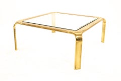 Mastercraft Brass Mid Century Coffee Table