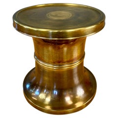 Mastercraft Brass Stool or a Low Side Table