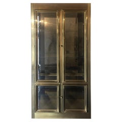 Mastercraft Brass Vitrine/Display Cabinet