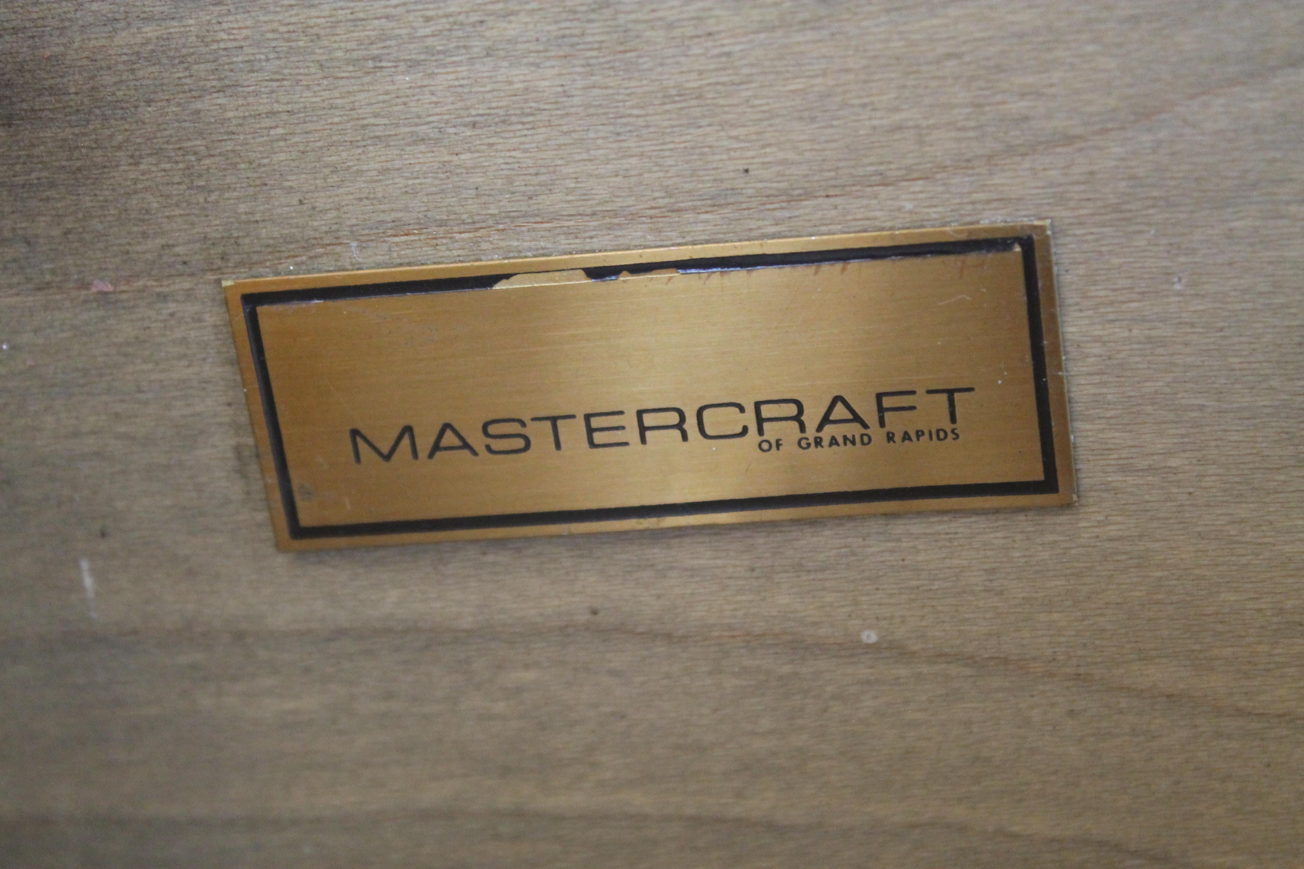 Mastercraft Burl and Brass Wardrobe Cabinet 4