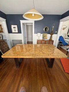 Mastercraft Burl Dining Table