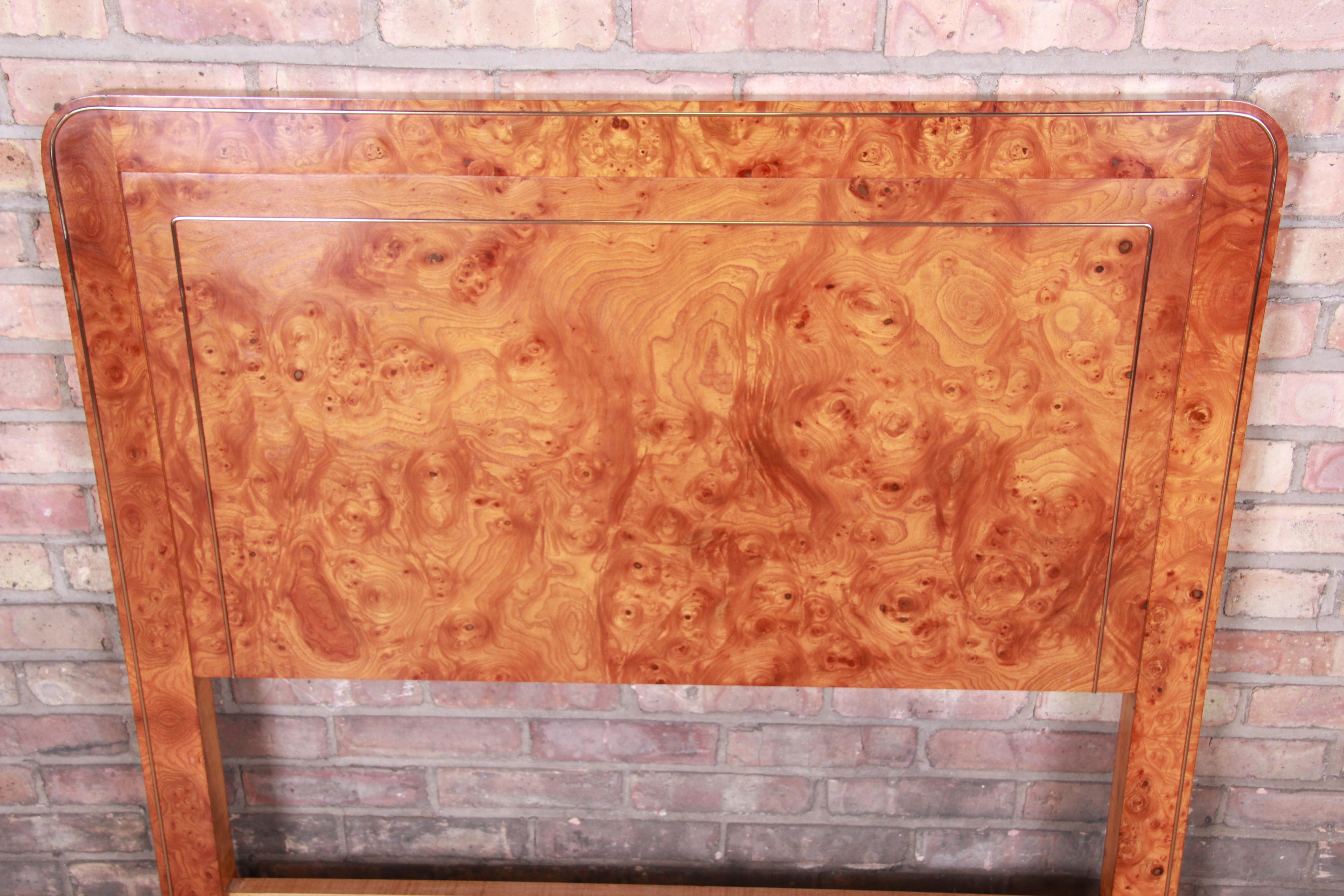 burl headboard