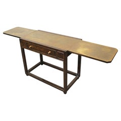 Carrello Mastercraft con piano in ottone anticato