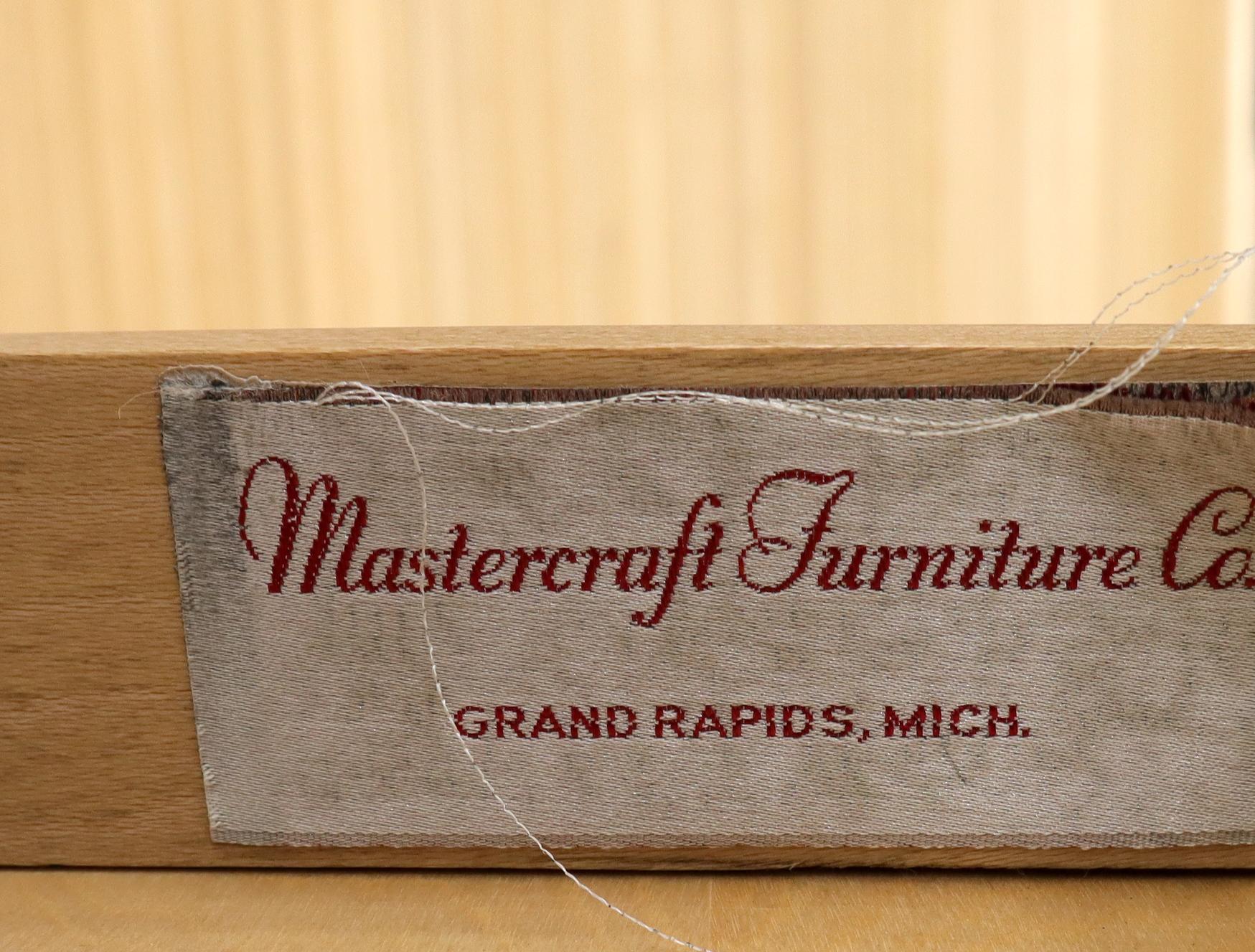 American Mastercraft Compact Brass Cylinder Roll Top Desk Writing Table