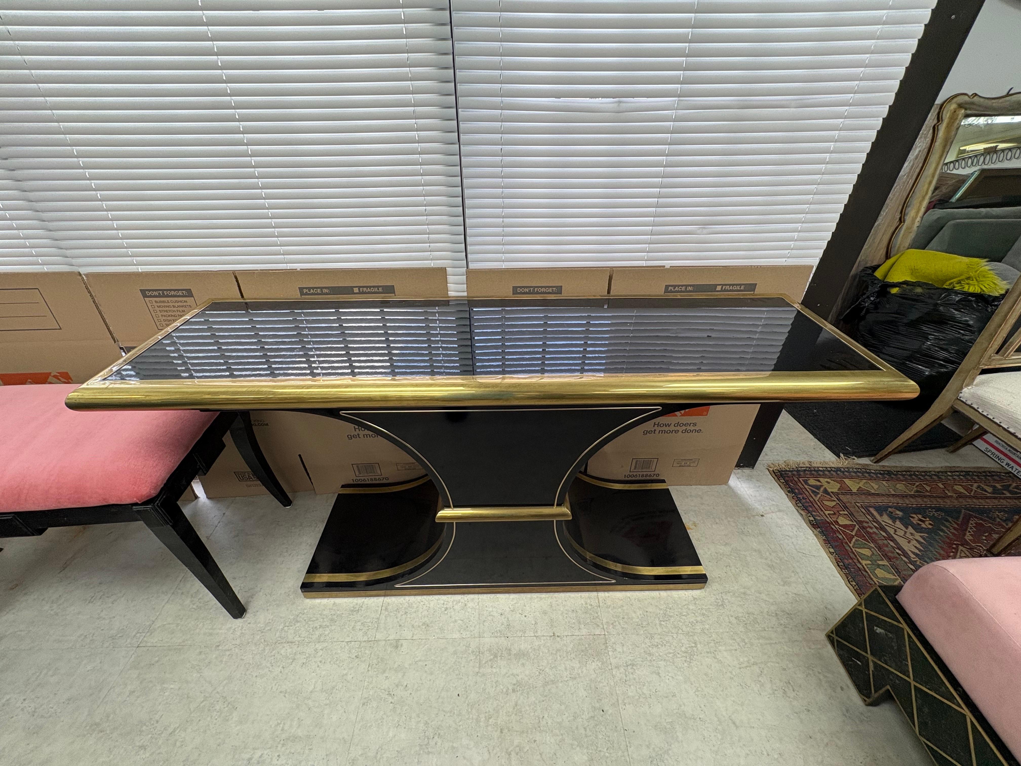 Mesa consola Mastercraft diseñada por William Doezema en venta 1