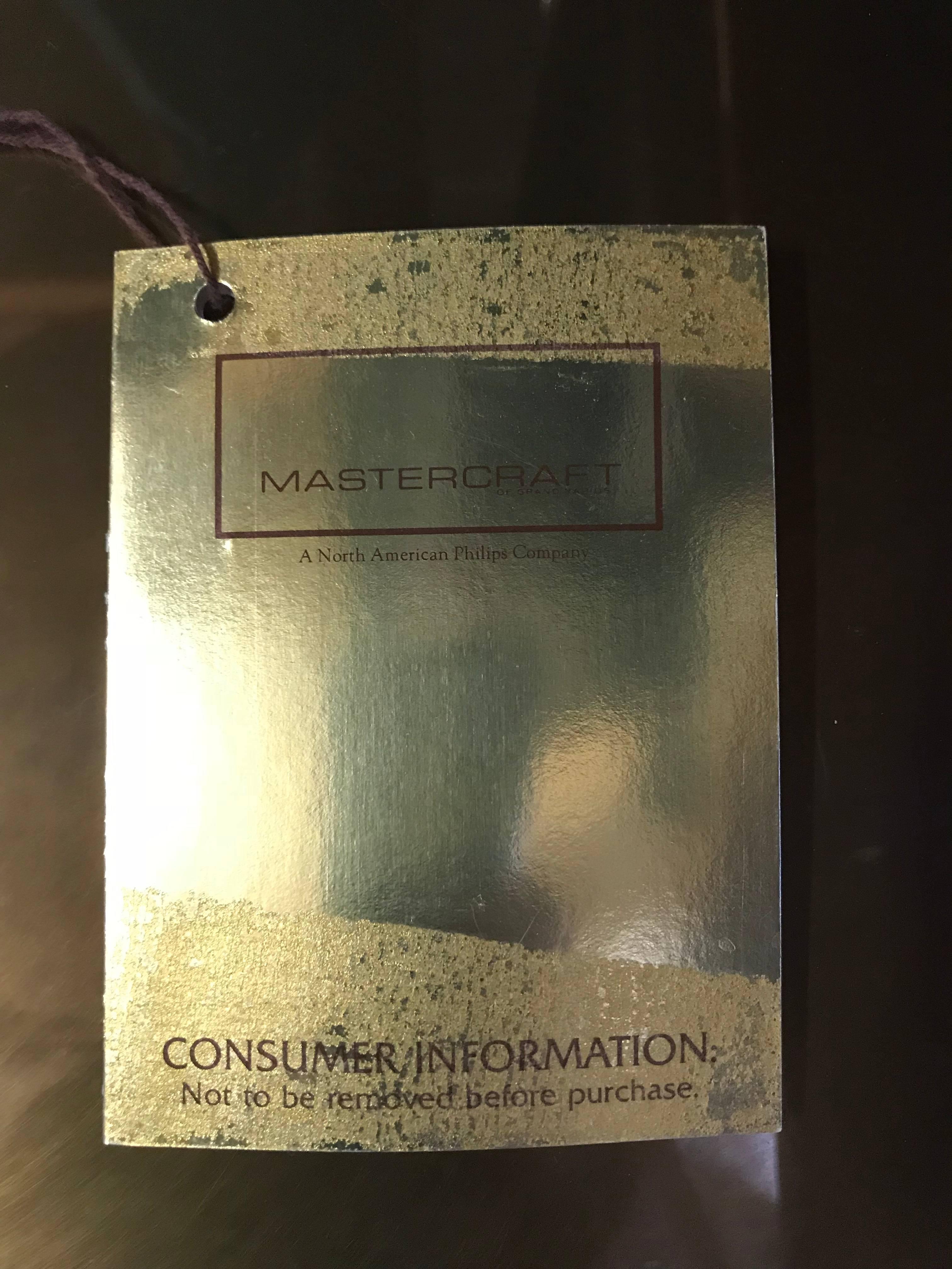 Mastercraft Etched Brass Credenza 7
