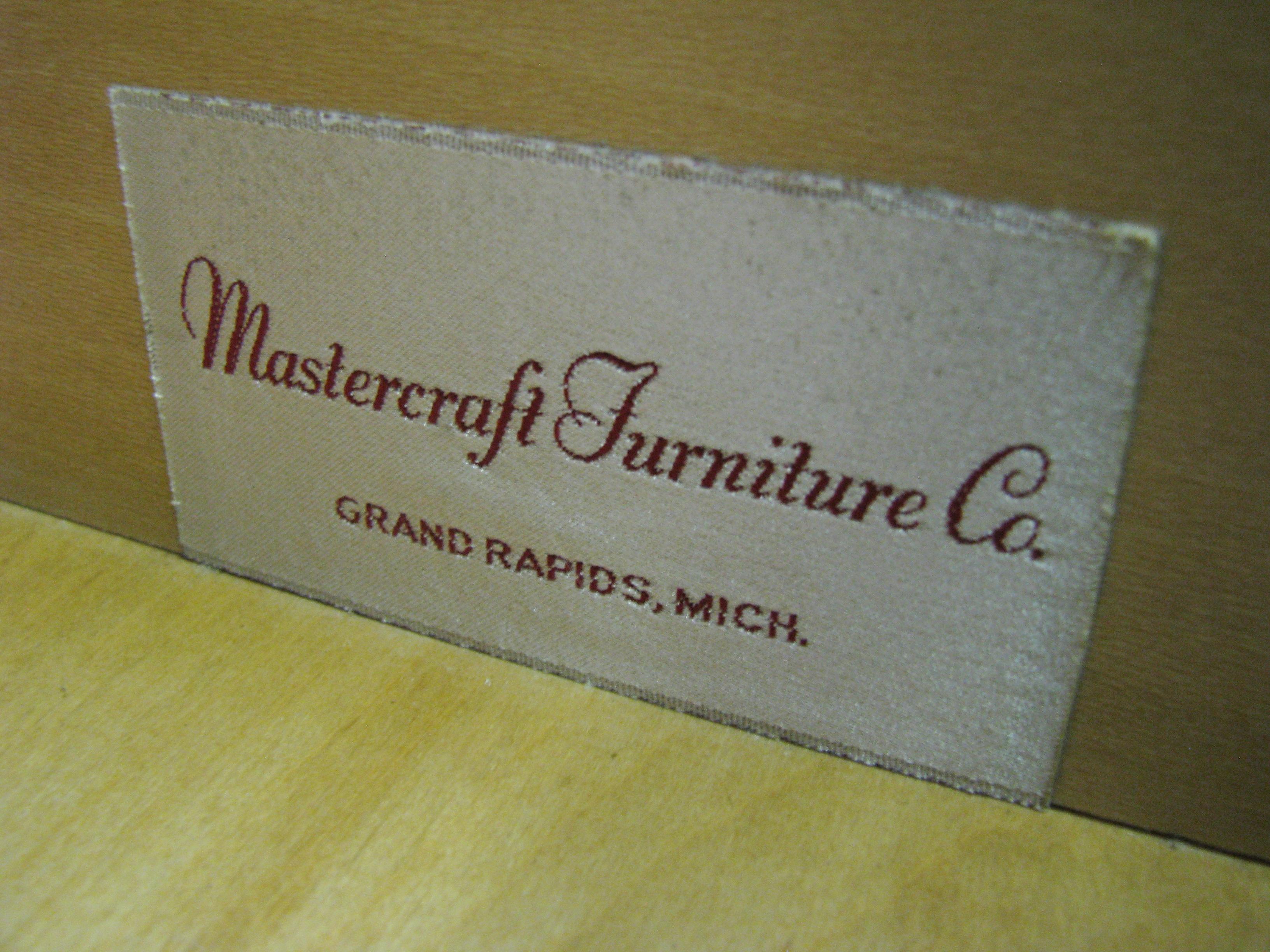 Mastercraft Furniture Vintage Hollywood Regency Nine-Piece Wall Unit im Angebot 5