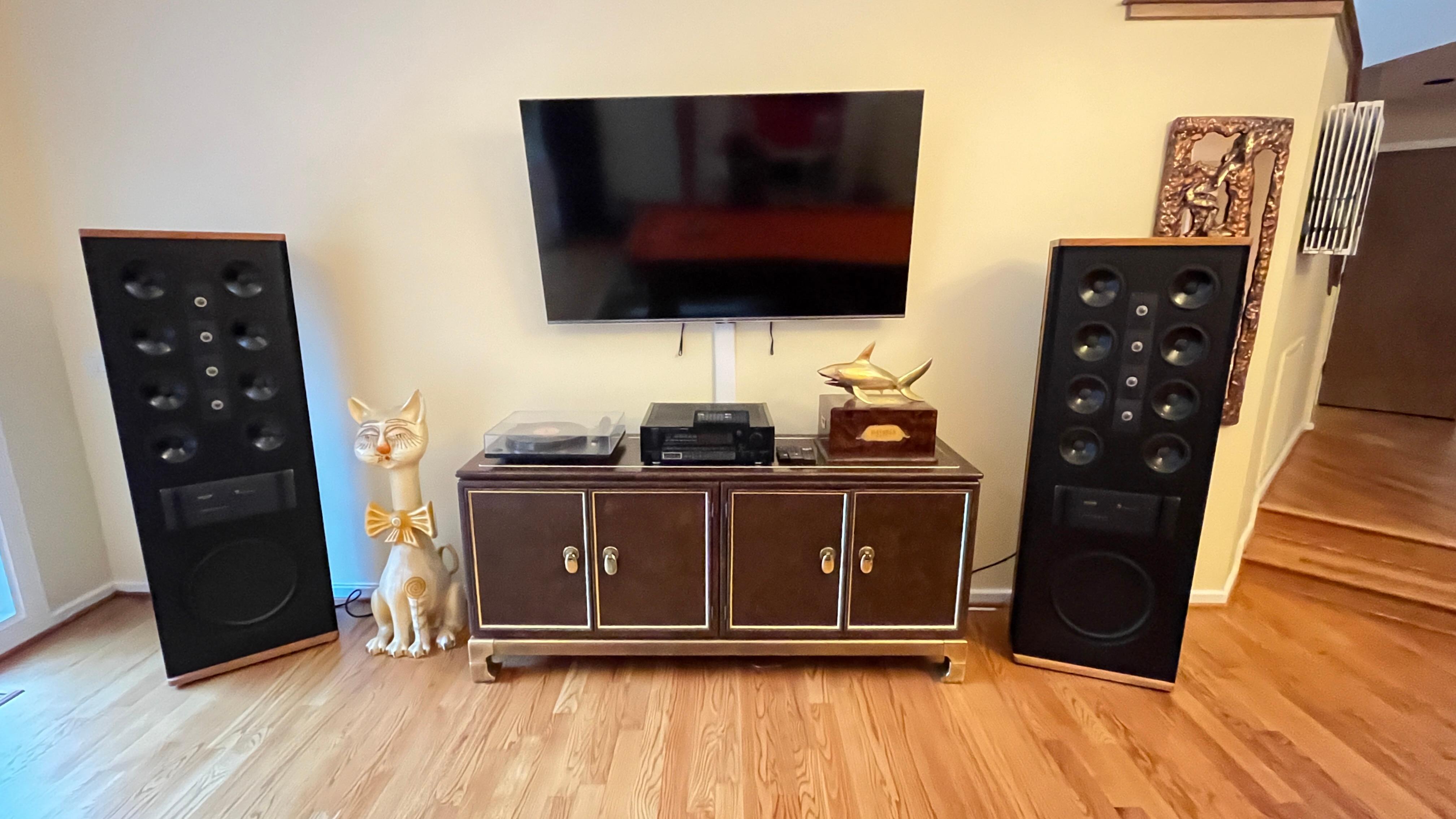 Mastercraft Hollywood Regency Brass Accent Faux cuir Asian Modern Credenza en vente 5
