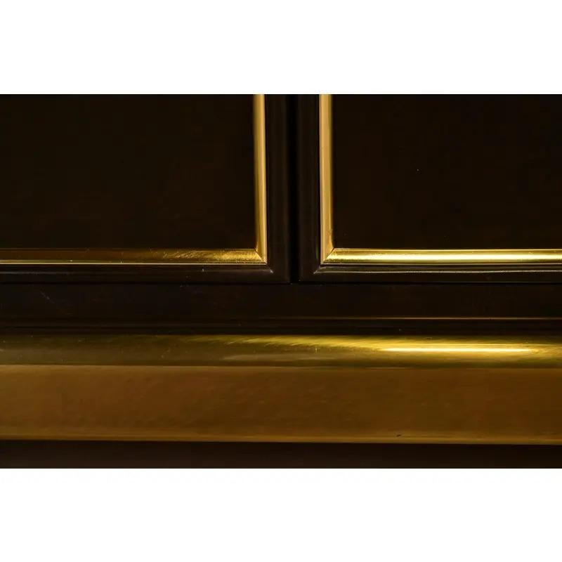 Mastercraft Hollywood Regency Chinoiserie Lacquered Sideboard Credenza, 1970s For Sale 2