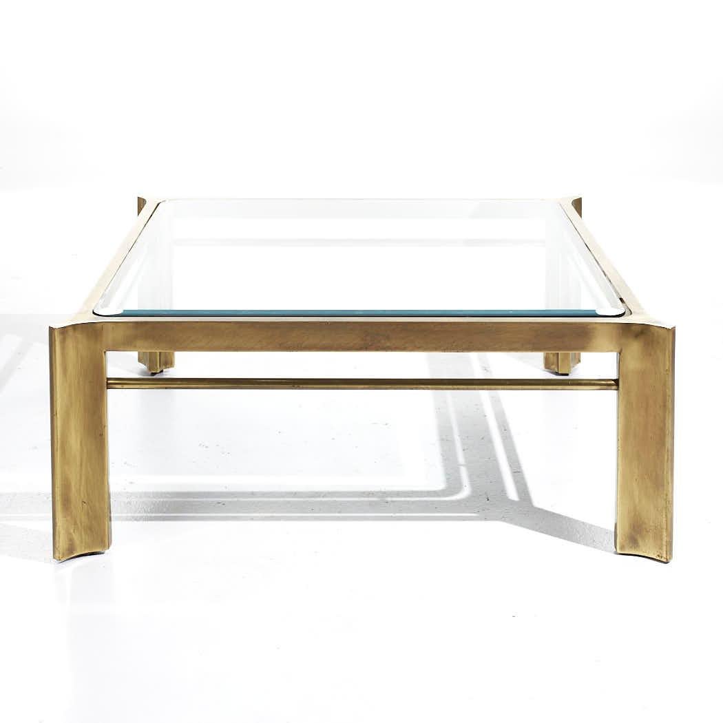 Mastercraft Mid Century Brass Coffee Table

This coffee table measures: 40 wide x 40 deep x 15.25 inches high

All pieces of furniture can be had in what we call restored vintage condition. That means the piece is restored upon purchase so it’s free