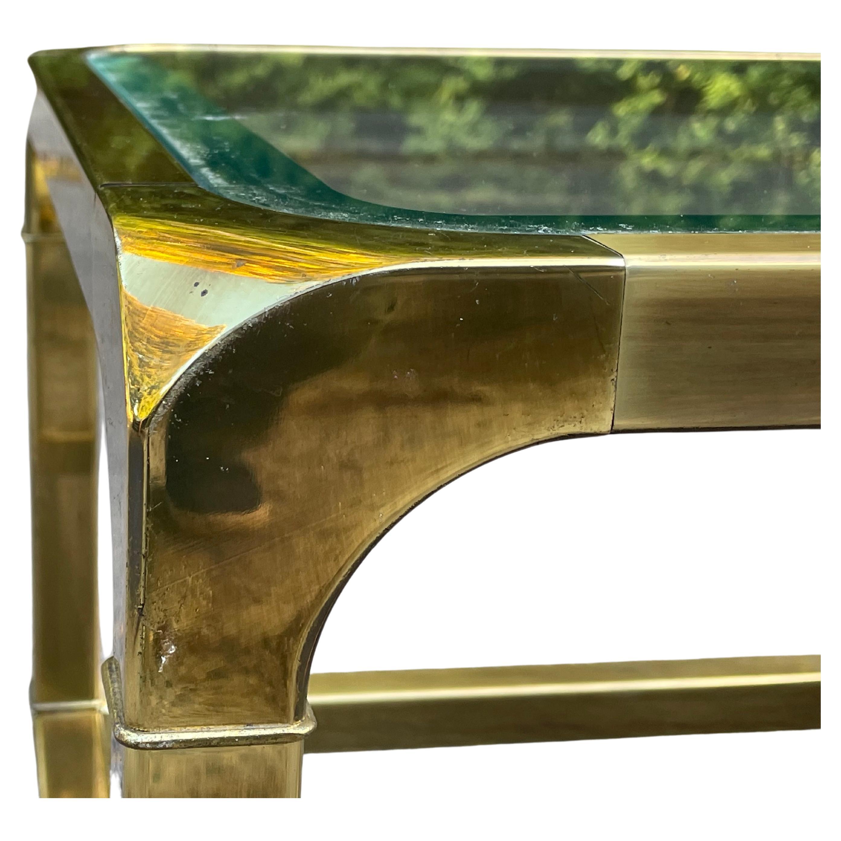 Mastercraft Mid-Century Brass End Side Tables, Pair. Circa 1970 For Sale 2