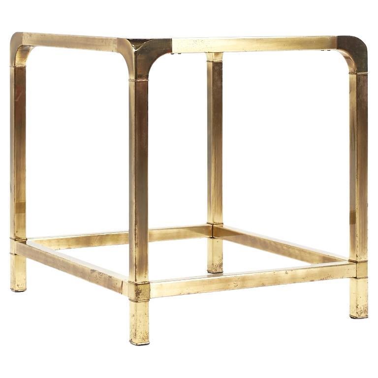 Mastercraft Mid Century Brass Side End Table en vente