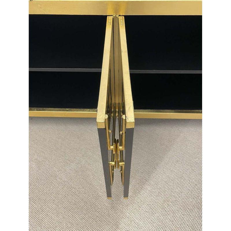 Mastercraft, Mid-Century Modern, Gilt, Ebonized Sideboard, USA, 1960s For Sale 1