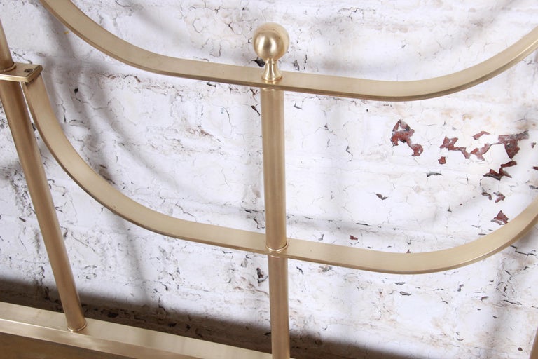 Mastercraft Midcentury Hollywood Regency Solid Brass King Size