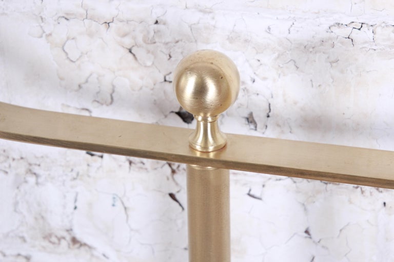 Mastercraft Midcentury Hollywood Regency Solid Brass King Size