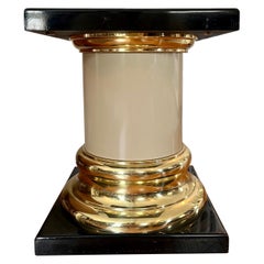 Mastercraft Pedestal End Table 1960s