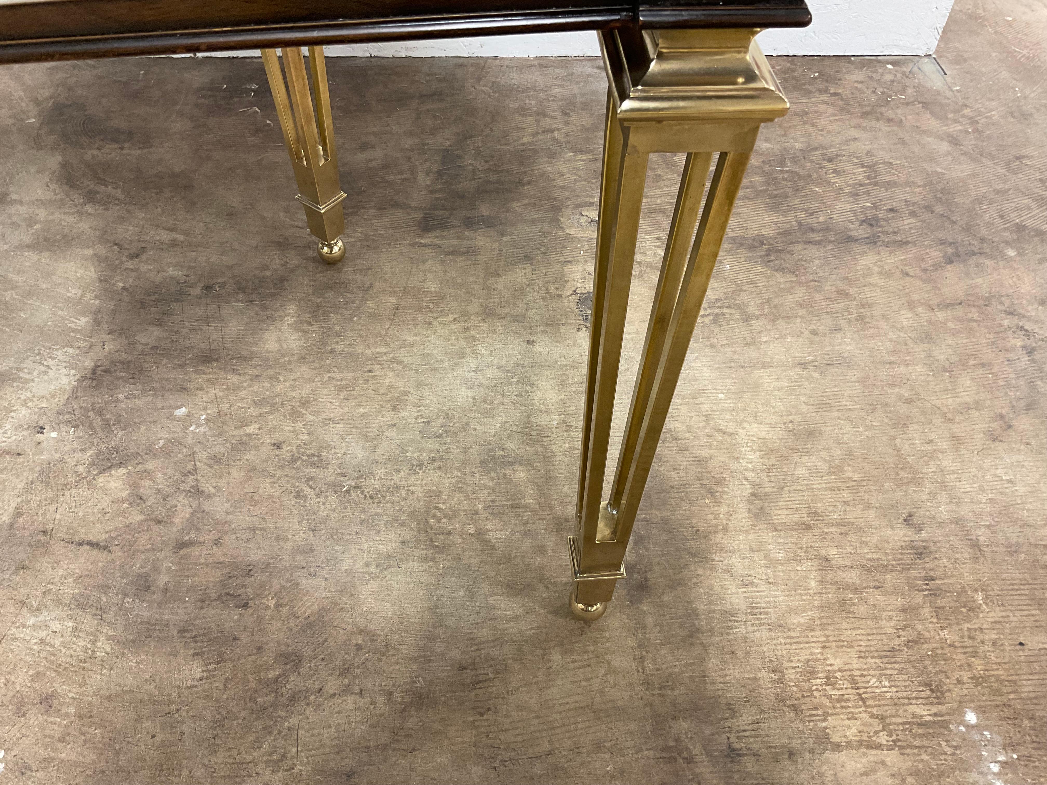 Late 20th Century Mastercraft Semicircular Desk, 1970s