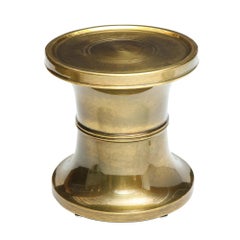 Mastercraft Side Table, Brass