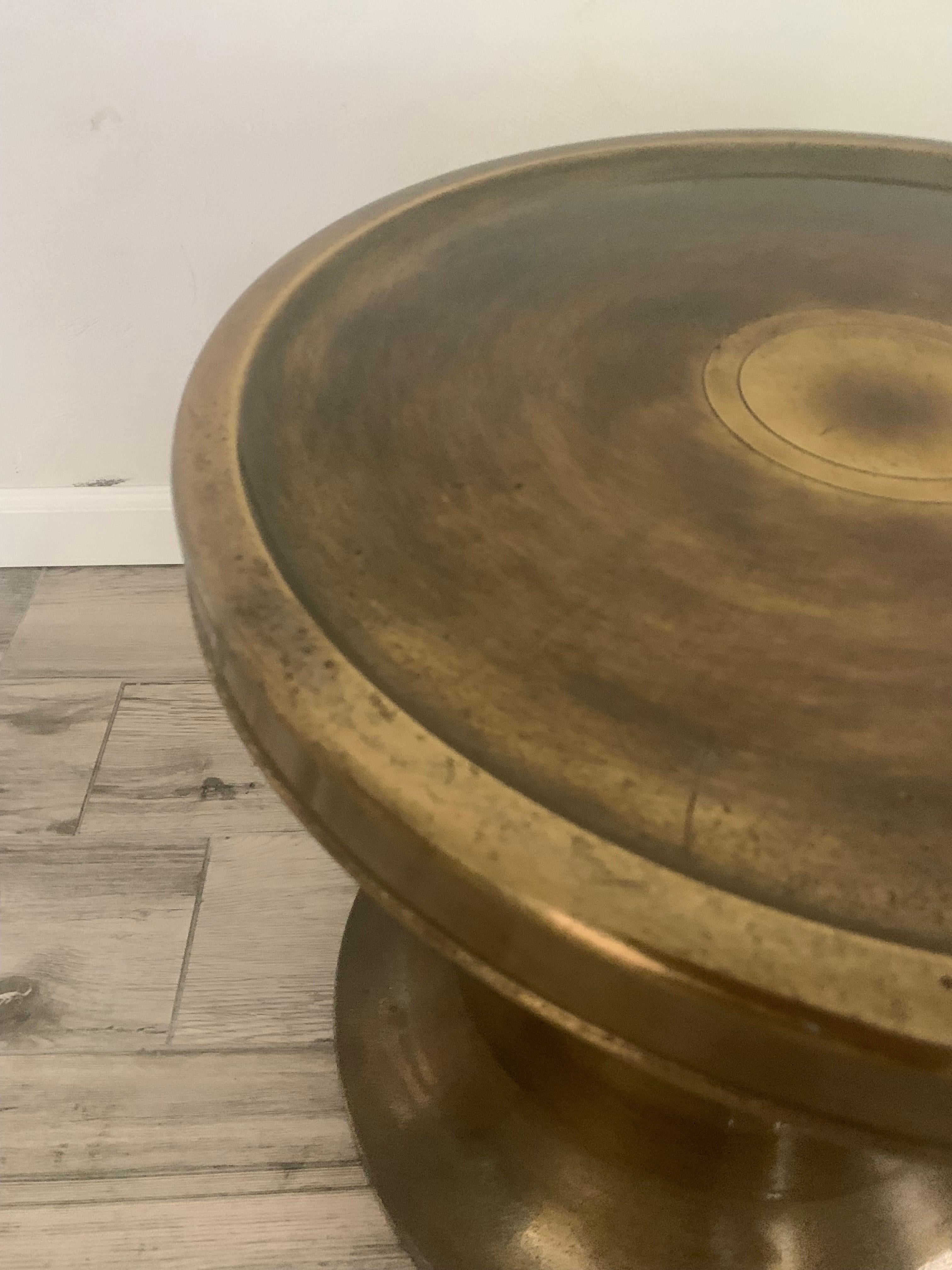 Mastercraft Side Table in Brass 3