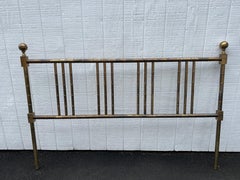Mastercraft  Faux Bamboo Brass King Headboard