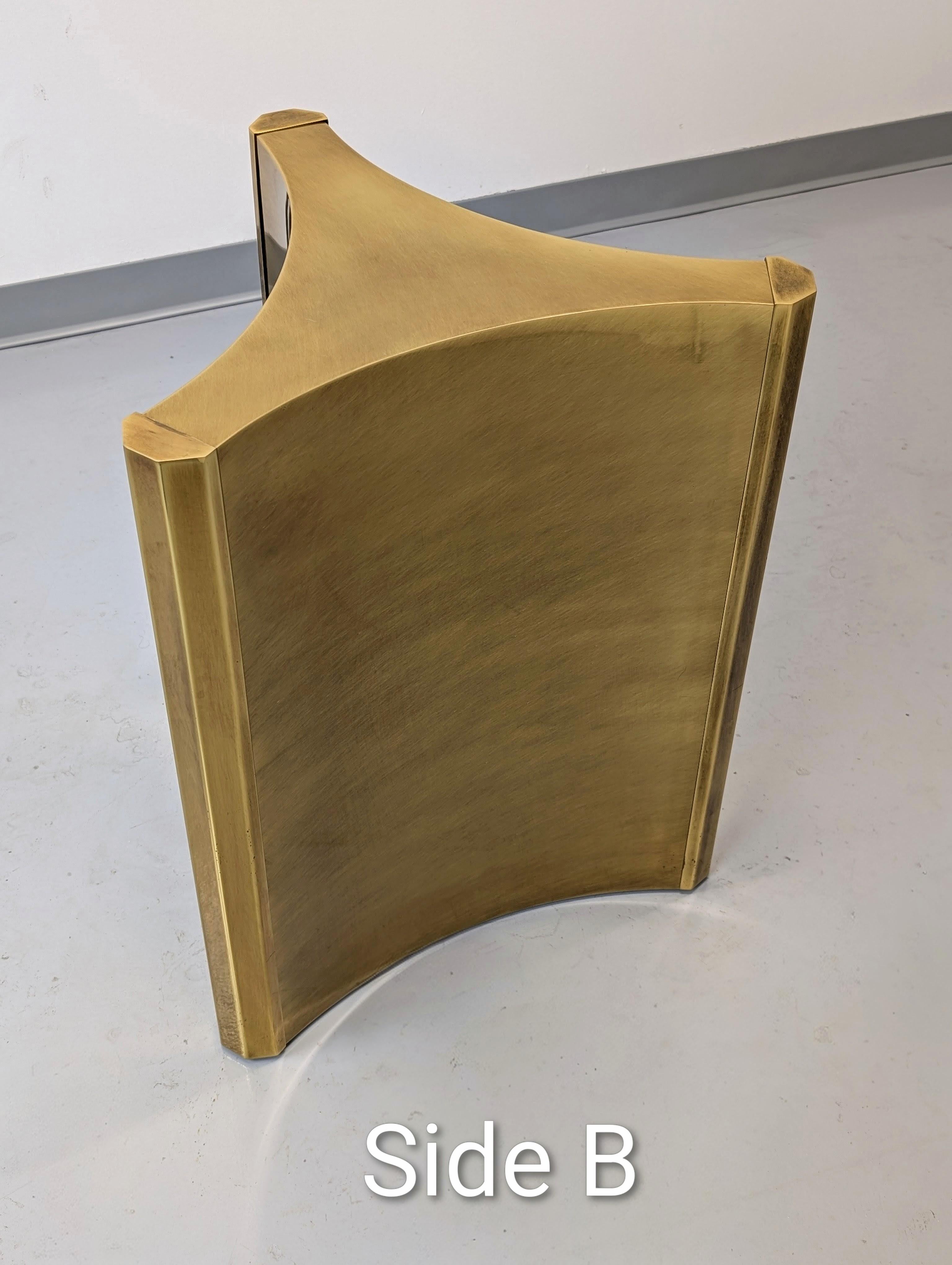 Laiton Piédestal en laiton 