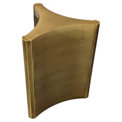 Piédestal en laiton "Trilobi" de Mastercraft