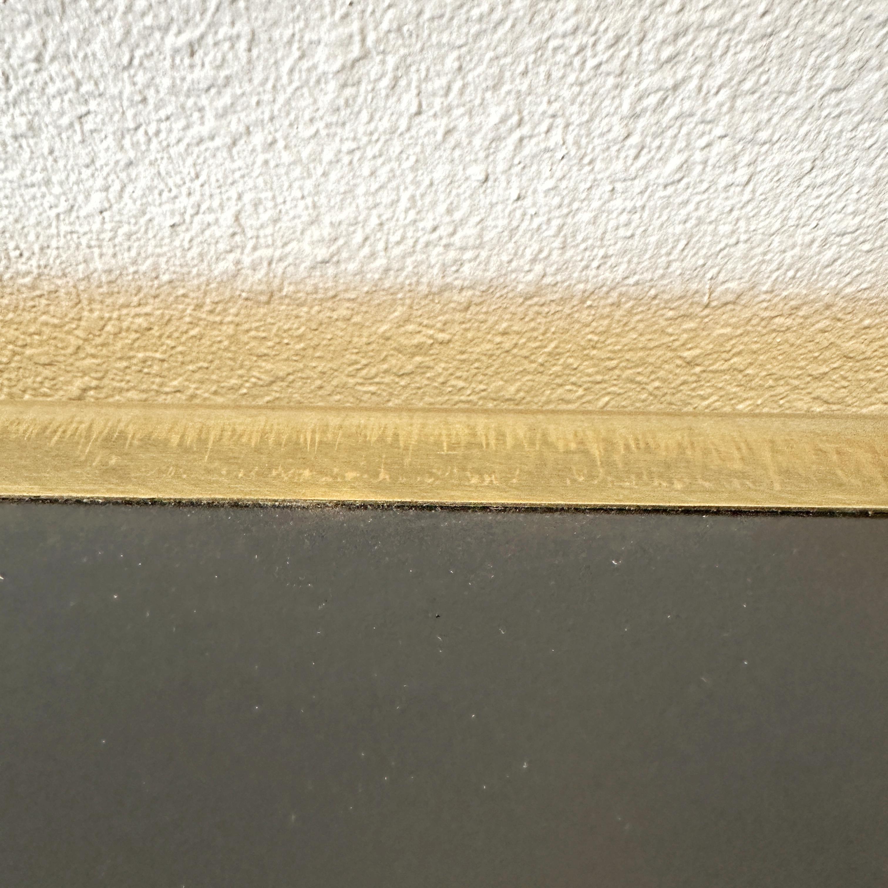 Mastercraft USA Elegante Konsole aus schwarzem Lack und Messing, ca. 1970er Jahre im Angebot 7