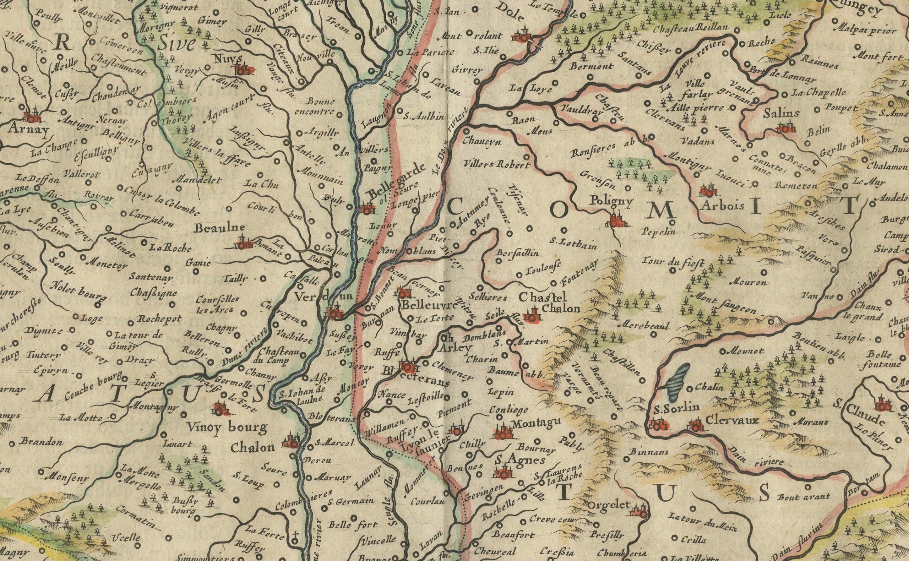 Masterful Cartography and Heraldic Art: Blaeu's Map of the Duchy of ...