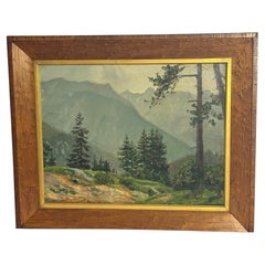 Masterful landscape by Louis Mayer