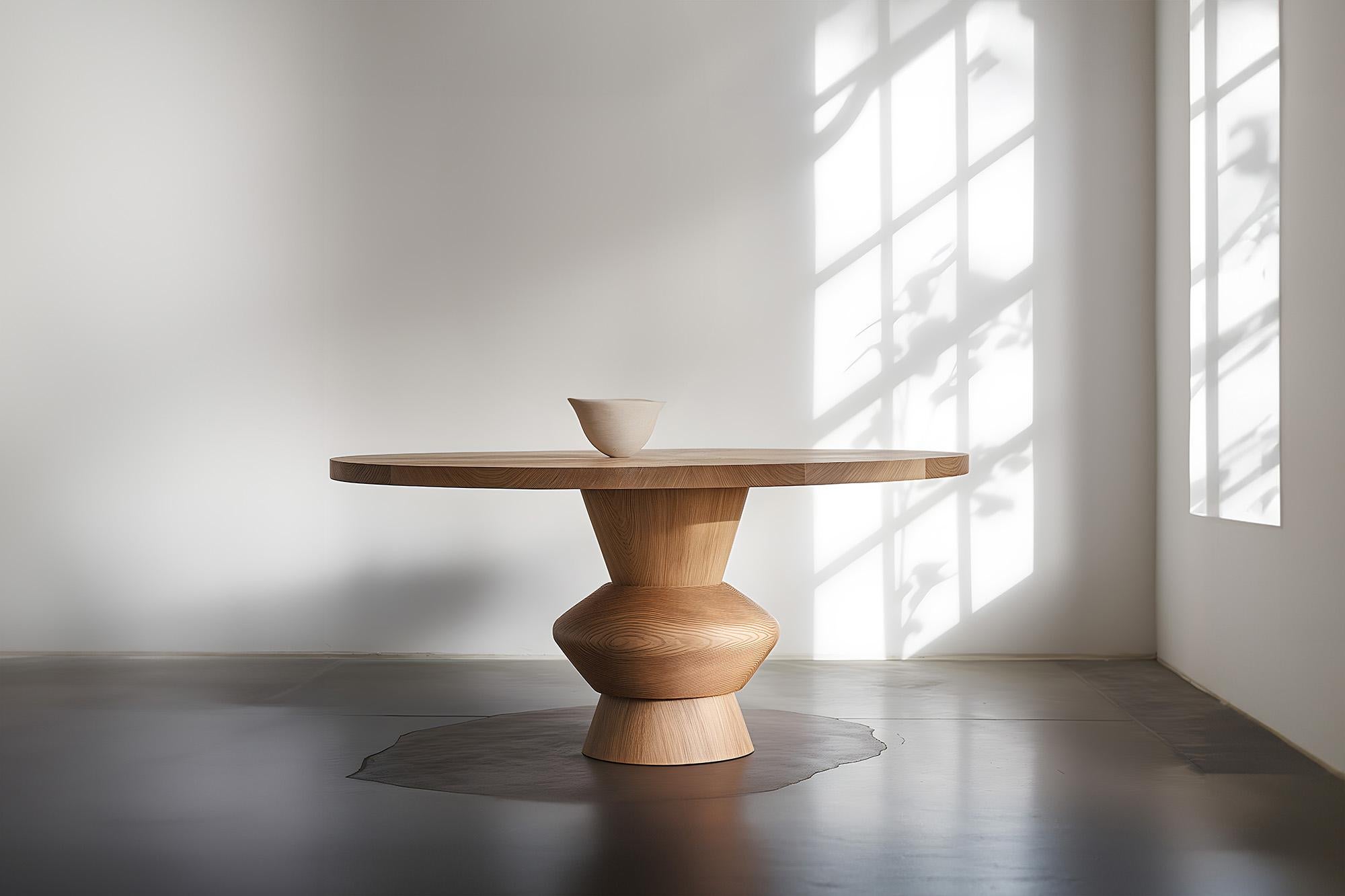 Moderne Tables de salle à manger Masterful Meals de Socle, NONO Design n°45 en vente