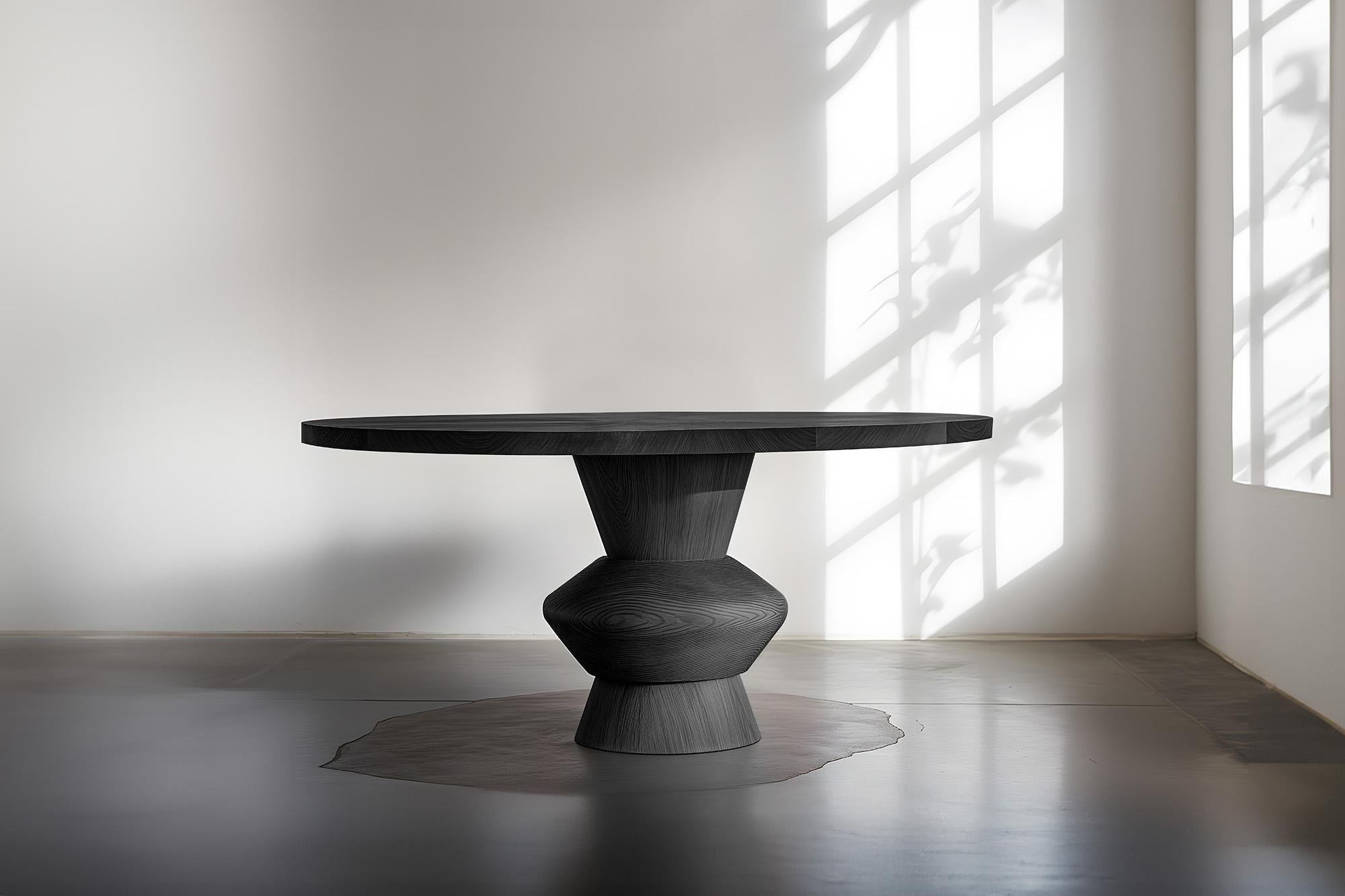 Fait main Tables de salle à manger Masterful Meals de Socle, NONO Design n°45 en vente