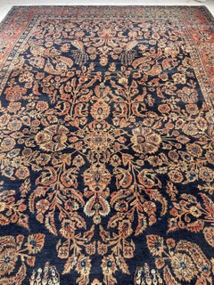 Masterful Palace Size Royal Mohajeran Sarouk Rug, circa 1920's