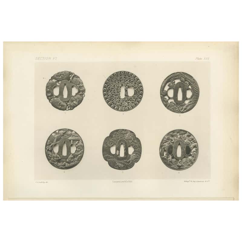 Mythical and Narrative Japanese Tsuba Designs (Sword Guards) – by ...