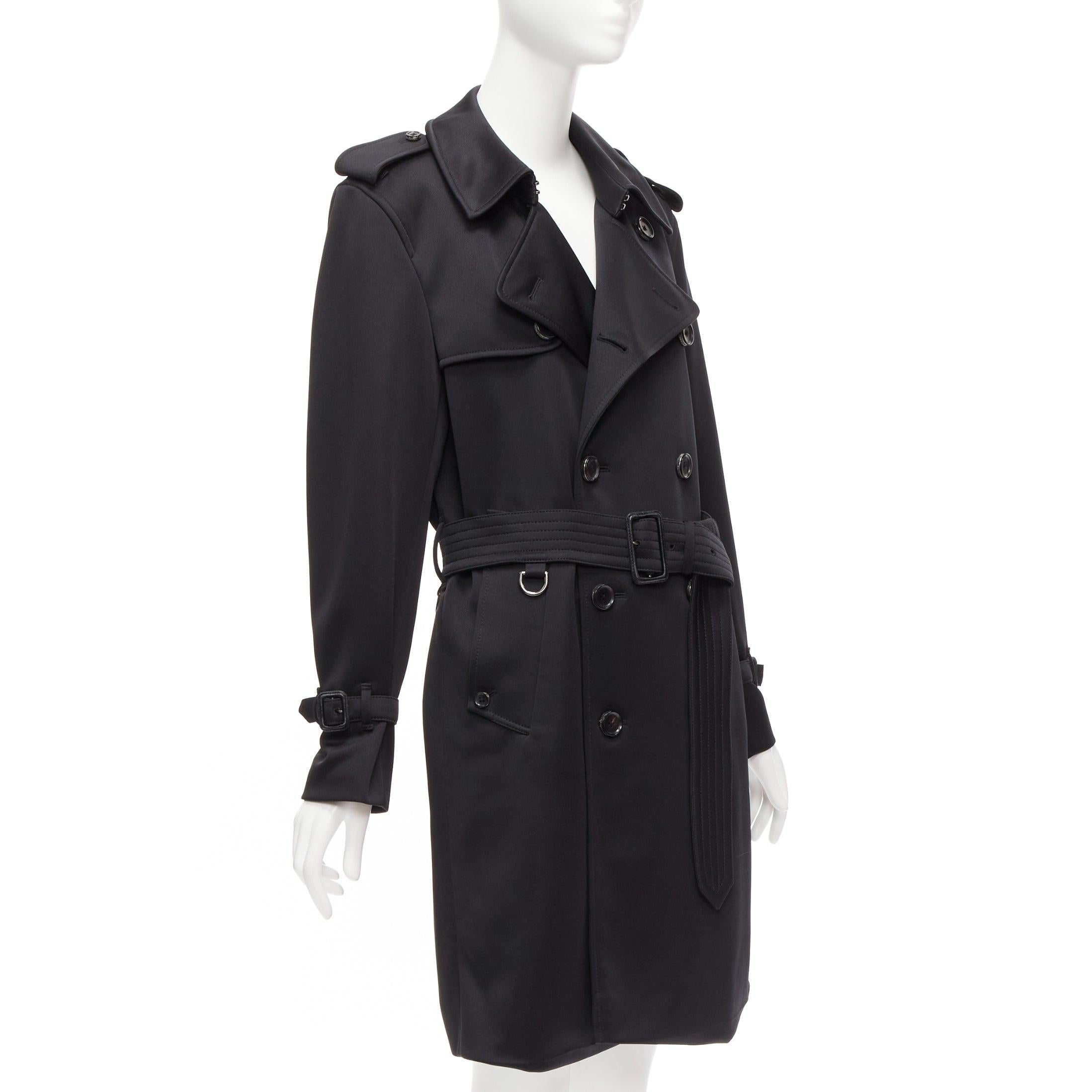 MASTERMIND JAPAN Aquascutum Limited Edition black crystal skull trench IT36 XXS In Good Condition For Sale In Hong Kong, NT