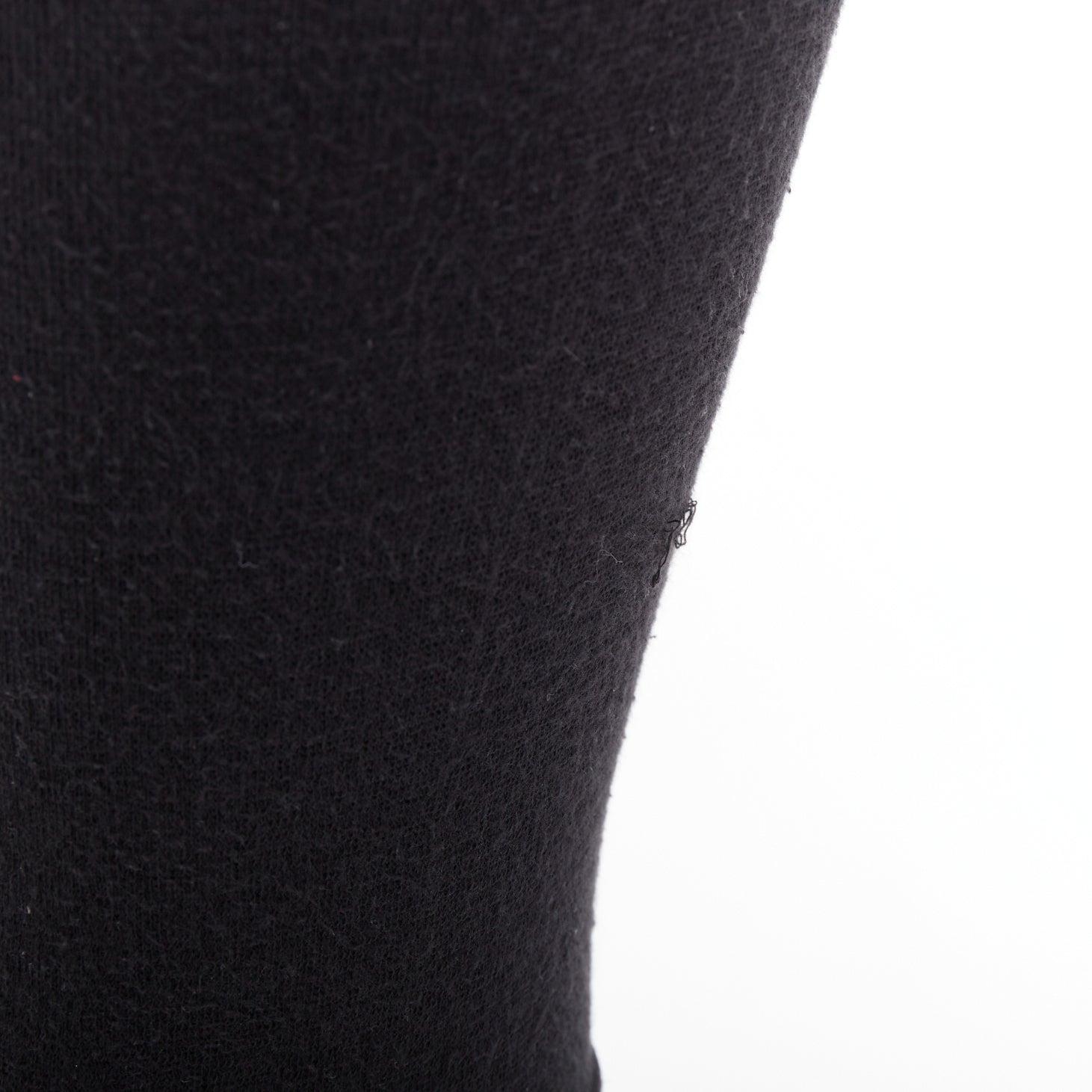 MASTERMIND JAPAN - Leggings con teschio ricamato in maglia nera e grigia IT38 XS in vendita 2