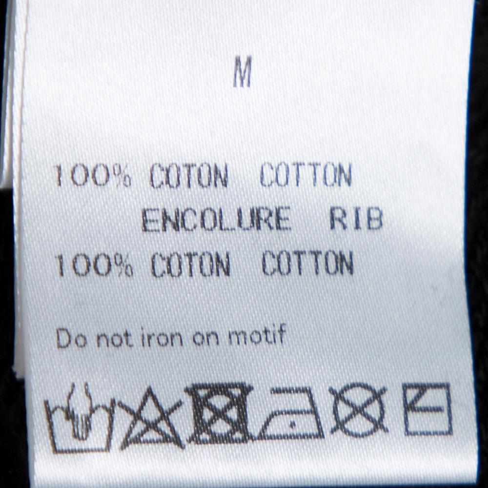 Mastermind World Black Logo Print Cotton Distressed Sweatshirt M 1
