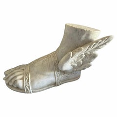 Masterpiece and Museum of Italian Feet of "Mercury" 19th Century